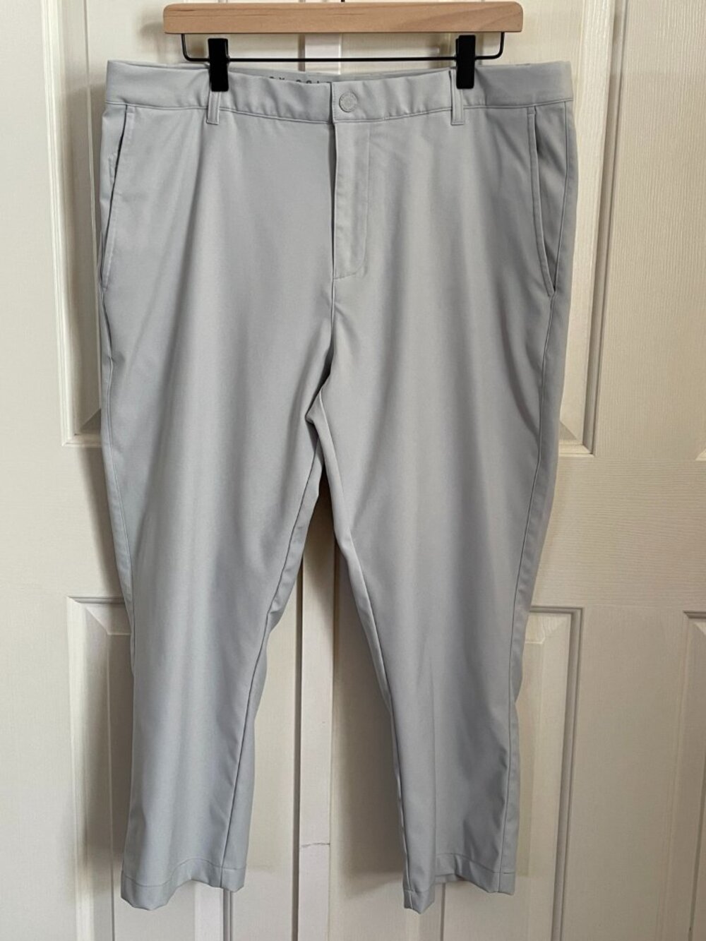 PUMA Dealer Tailored Golf Pants Ash Gray 36 Cropped 24.5” Inseam